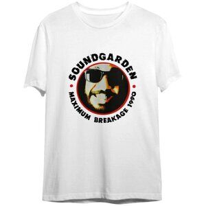 Soundgarden Maximum Breakage 1990 T-Shirt Rock Band Music Graphic Fan Concert 79